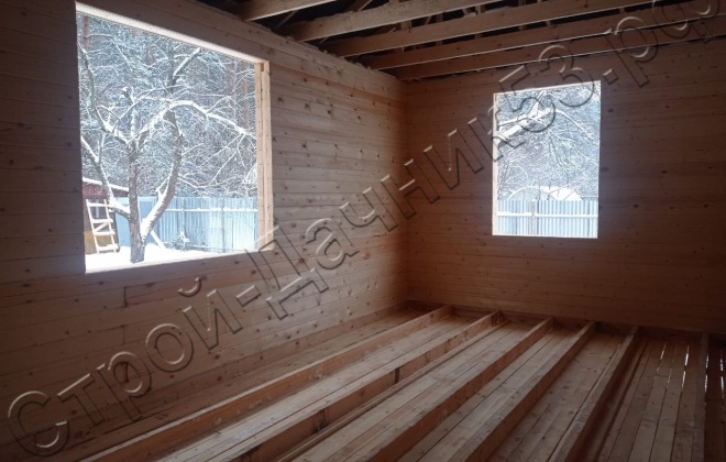 4 Брусовой дом ОД-41, 9Х13,5м, 127,8М², Московская область, Ступинский район, СНТ «Пражская Коммуна» (6)